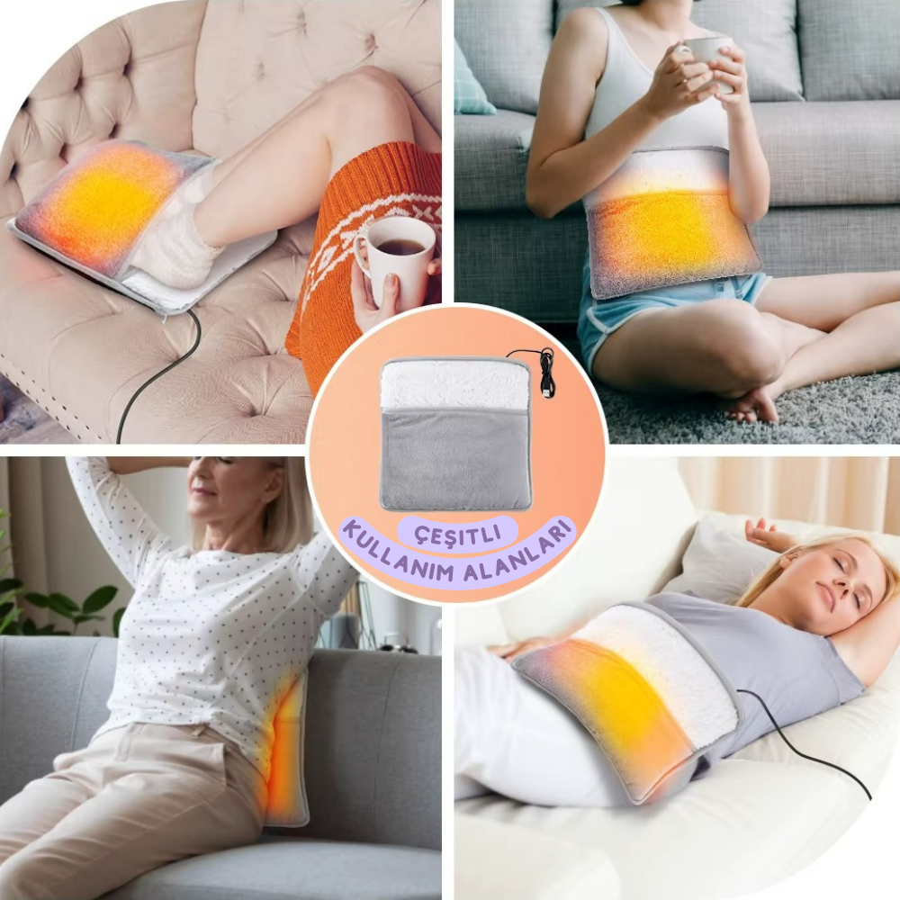 Usb Termal Peluş Ayak Isıtıcı