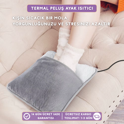Usb Termal Peluş Ayak Isıtıcı
